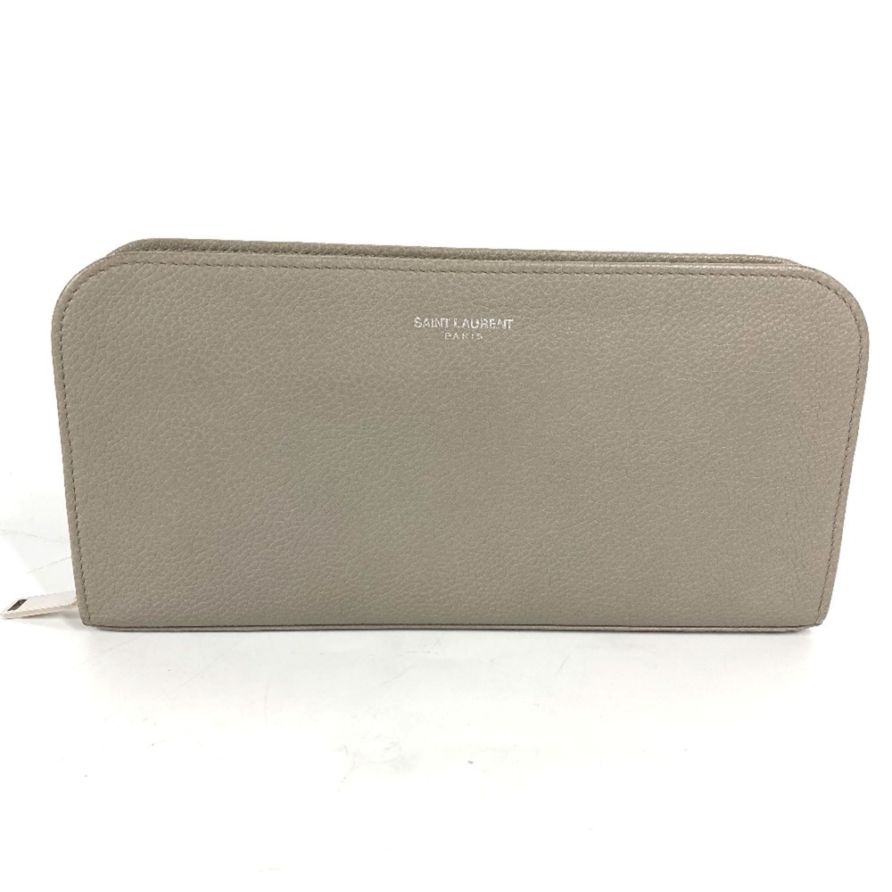 Saint Laurent Paris 326599 Long wallet Zip Around Long Wallet gray - Picture 1 of 10